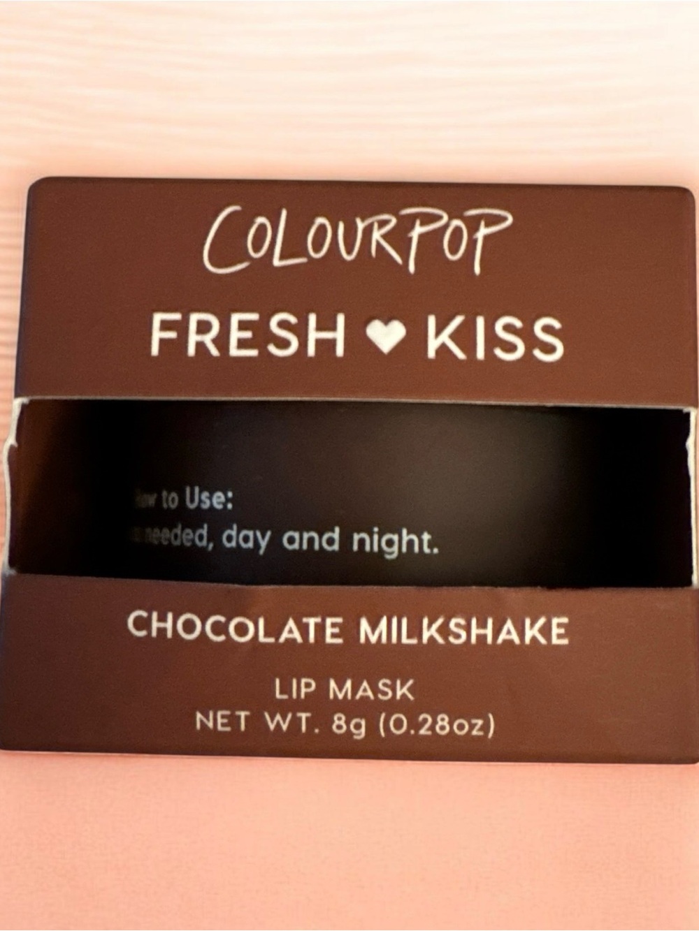ColourPop Fresh Kiss Lip Mask - Chocolate Brown